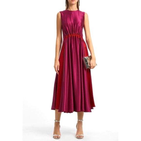 Roksanda "Keeva" Silk dress Size 10 UK, S/M US NEW $1990 - Picture 9 of 10